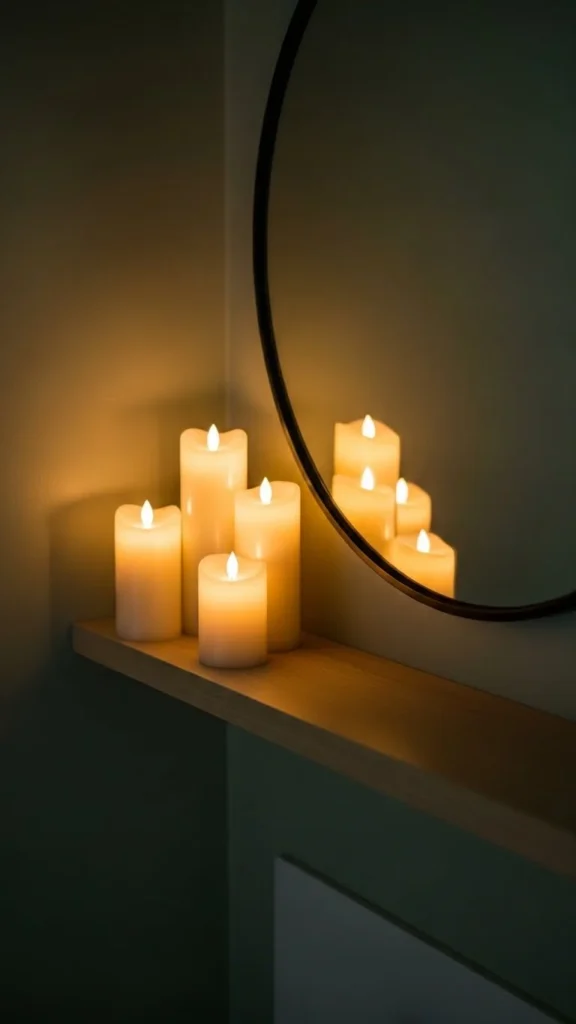 Floating Candle Shelf