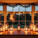 How to Decorate Bay Windows for a Magical Christmas Glow