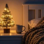 How to Style Christmas Nightstands for Soft Holiday Charm