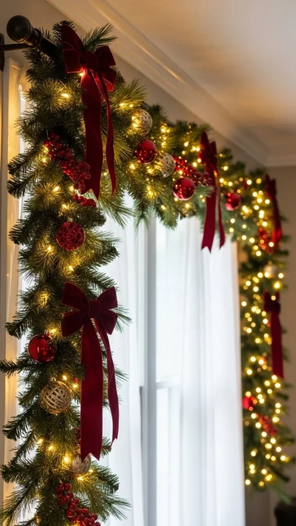 Layer Lights, Ribbons, or Textured Accents