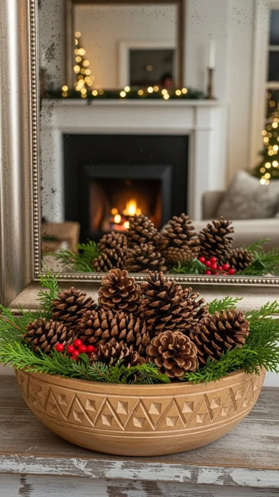 Pinecone Bowl Reflection