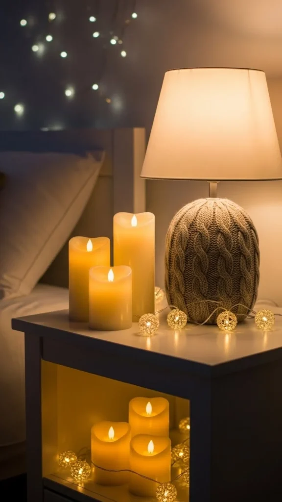 Use Soft Lighting to Create a Cozy Glow
