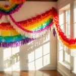 23 Vibrant Rainbow Garlands That Add Burst of Color