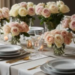 27 Chic Rose Centerpieces That Elevate Elegant Dinner Tables