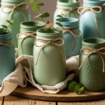27 Easy Green Mason Jar Crafts That Add Rustic Irish Charm