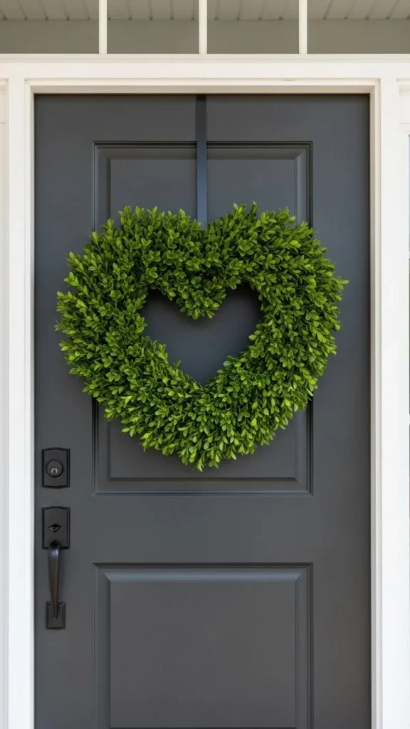Boxwood Heart Frame