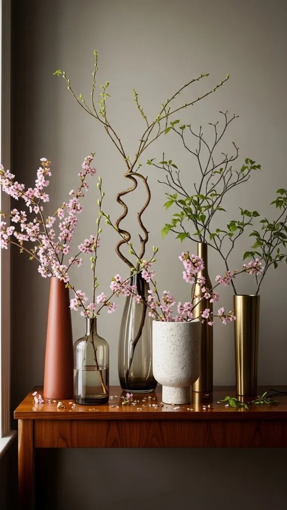 Branches Grouped at Different Heights