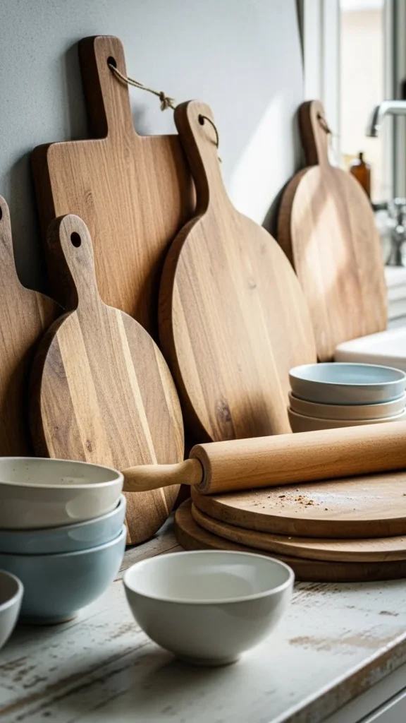 Bring in Natural Wood and Timeworn Finishes