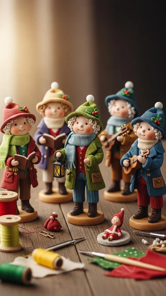 Caroler Craft DIY Figures