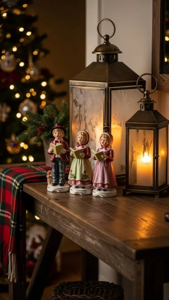 Carolers with Lanterns