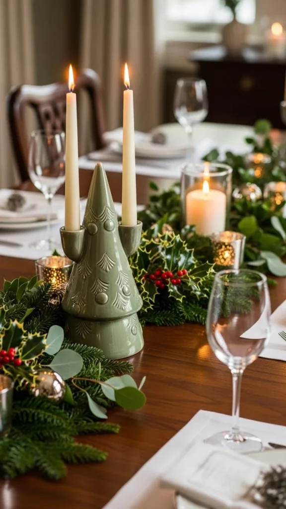 Ceramic Tree Taper Holder