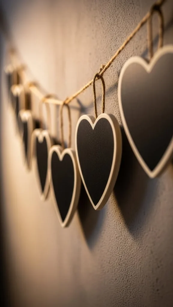 Chalkboard Tag Love Banner