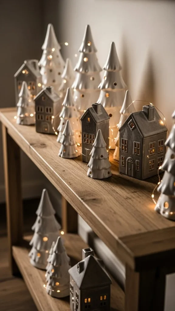 Christmas ceramic decor