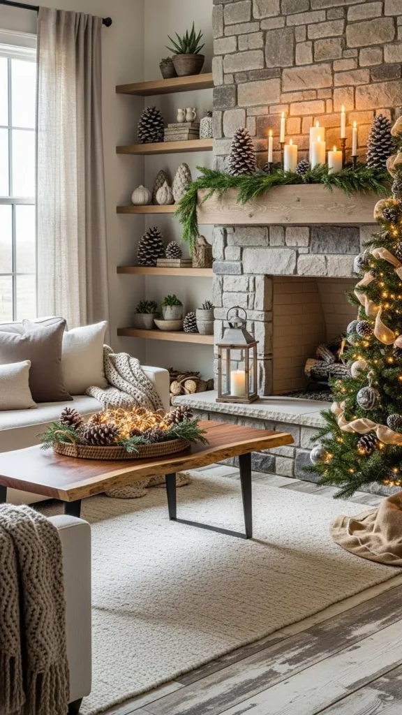 Christmas pinecone crafts