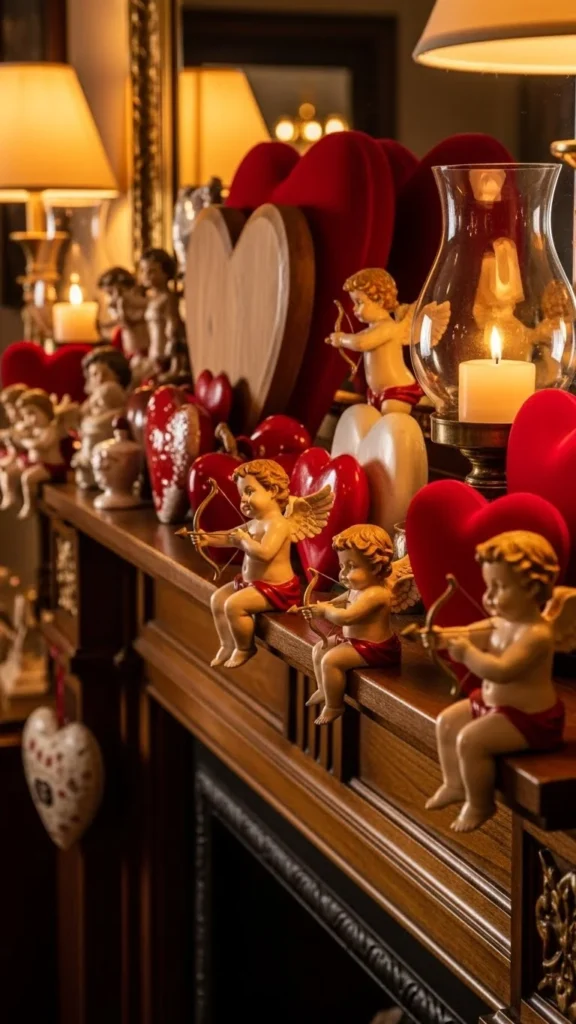 Cupid Mantel Scatter