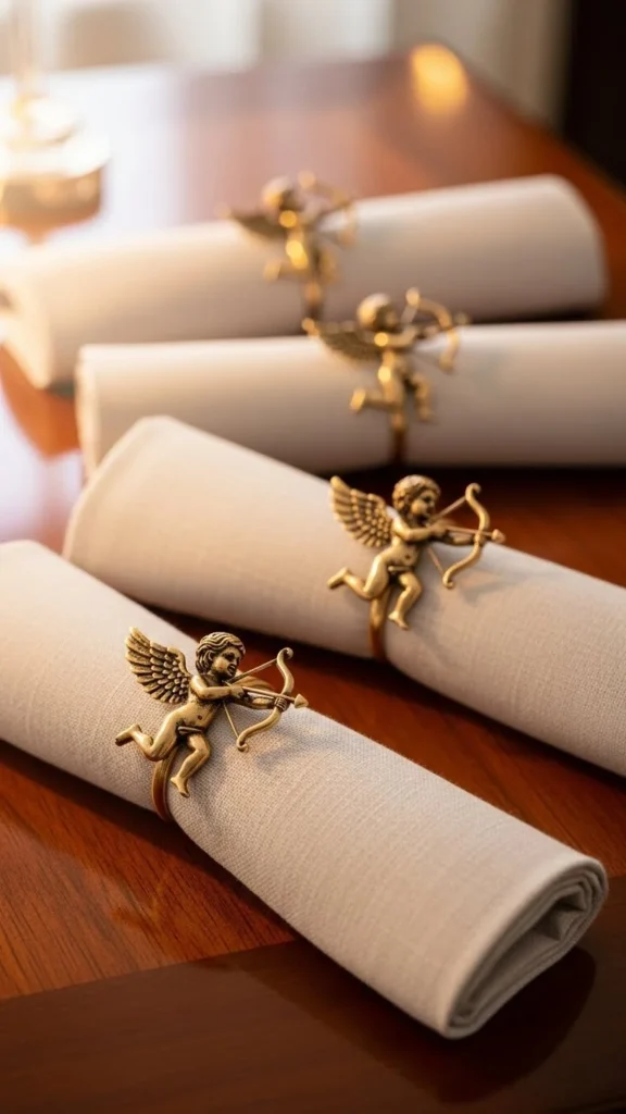 Cupid Napkin Rings