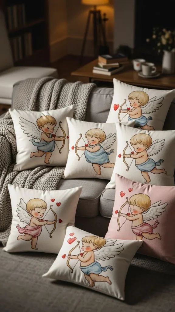 Cupid Pillow Covers