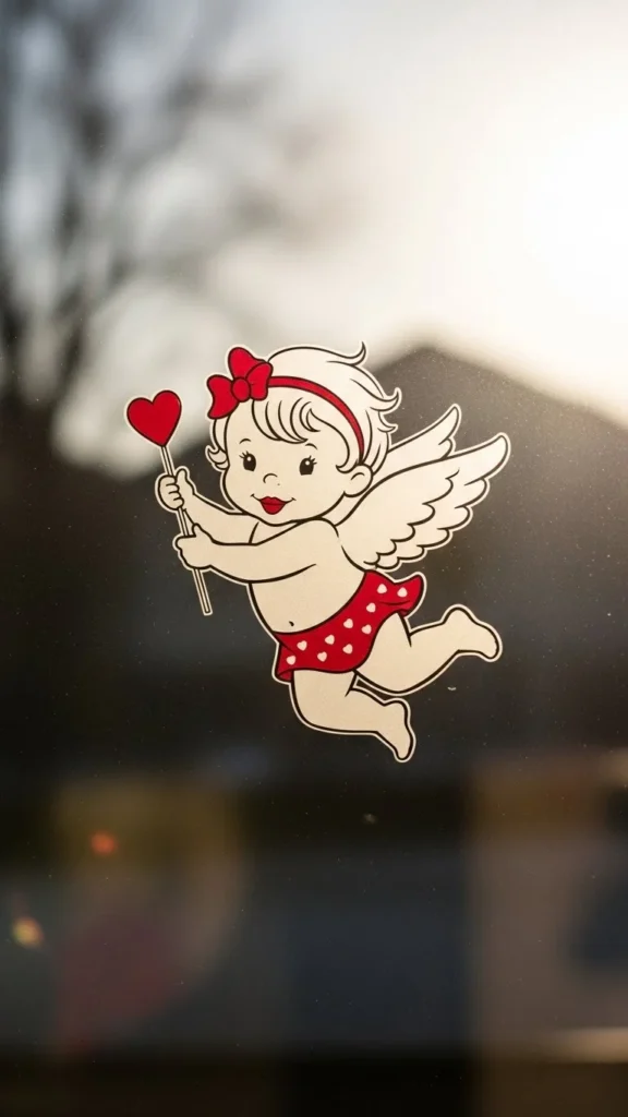  Cupid Window Clings