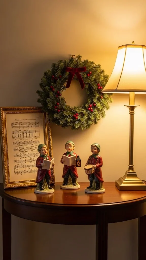 Entryway Caroler Welcome