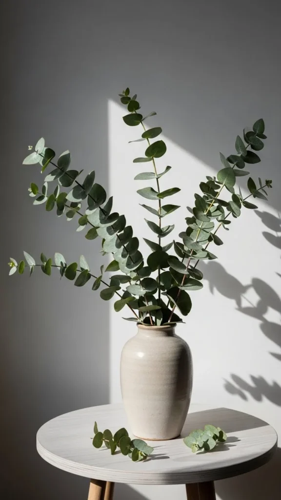 Eucalyptus Branches for a Soft Look