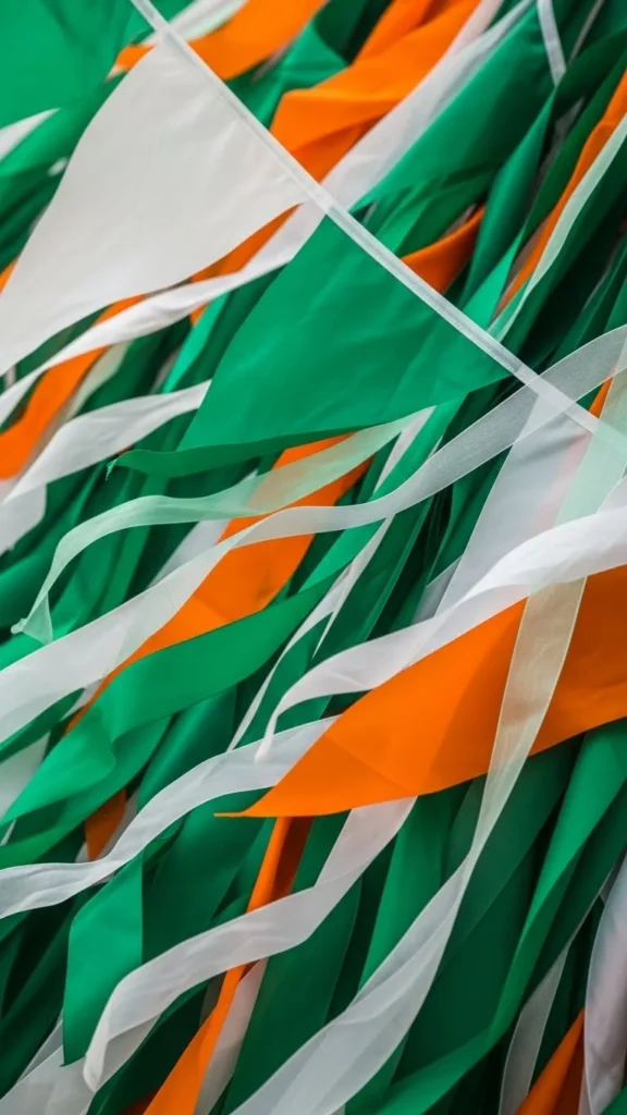 Fabric Ribbon Flag Mix