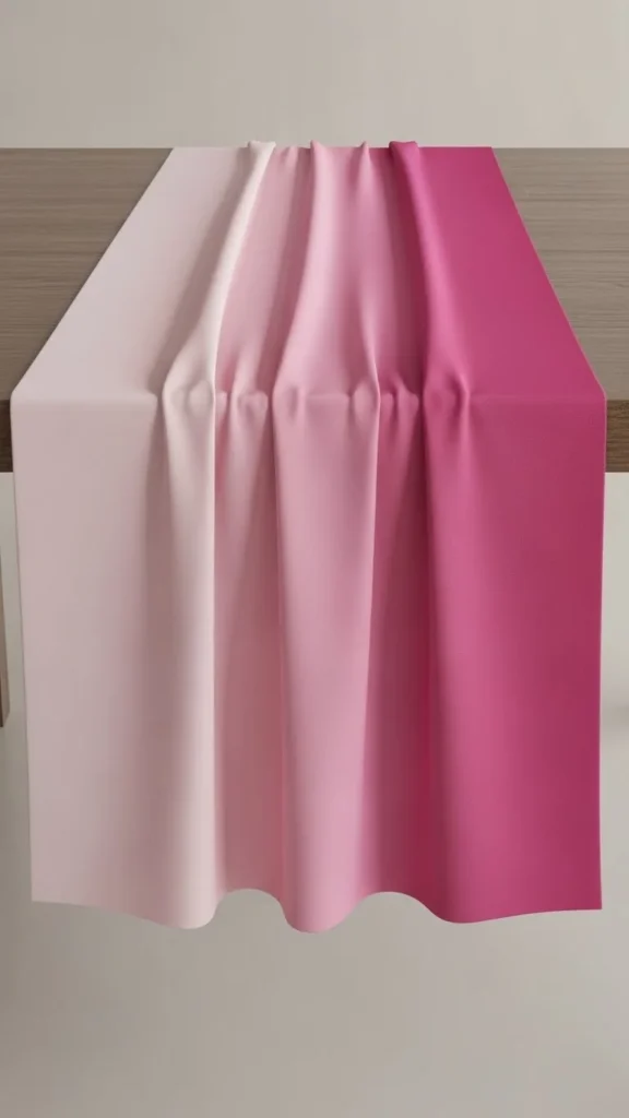 Gradient Pink Runner