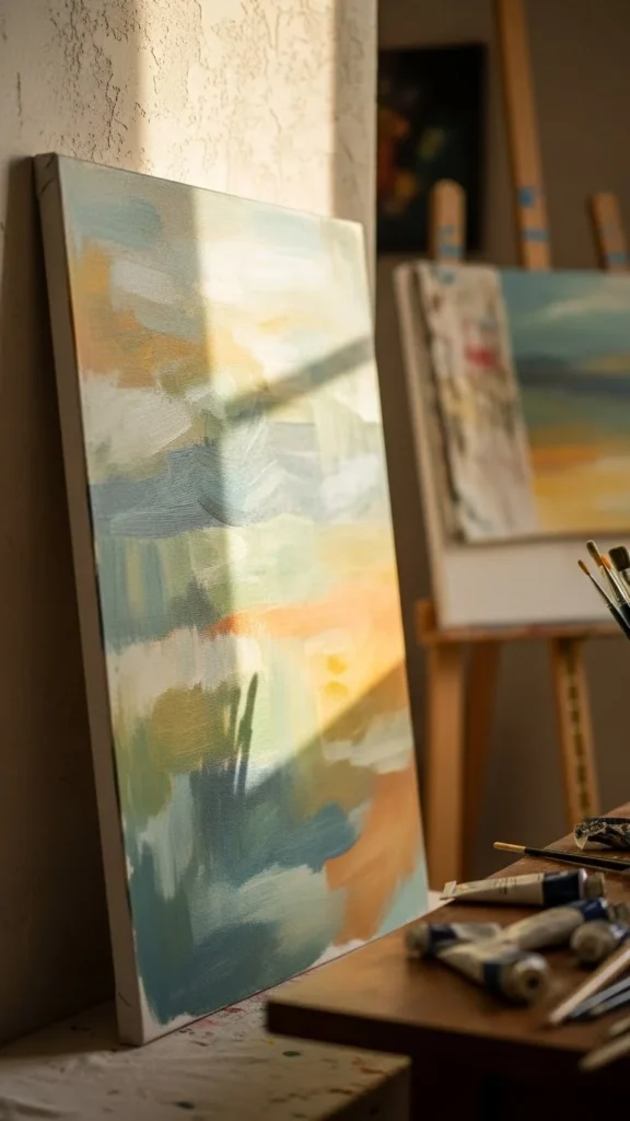 Hand-Painted Canvas Blessing