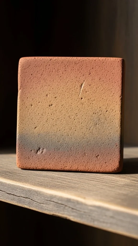 Handmade Clay Tile Blessing