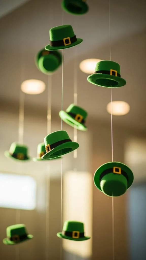 Hanging Leprechaun Hats