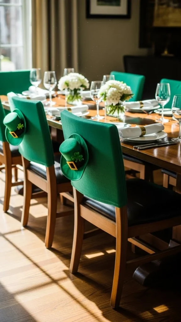 Leprechaun Hat Chair Covers