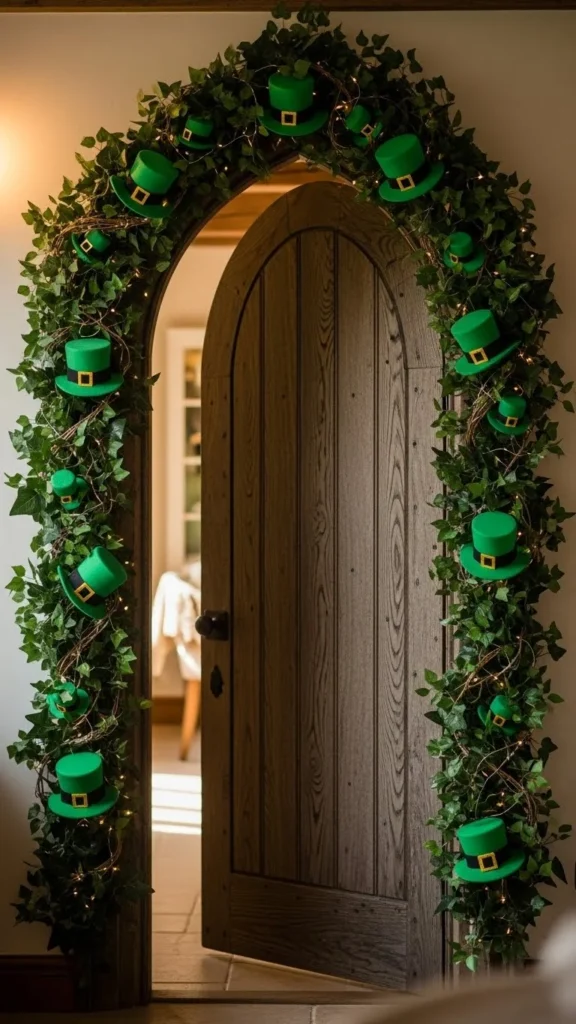 Leprechaun Hat Door Frame Accent