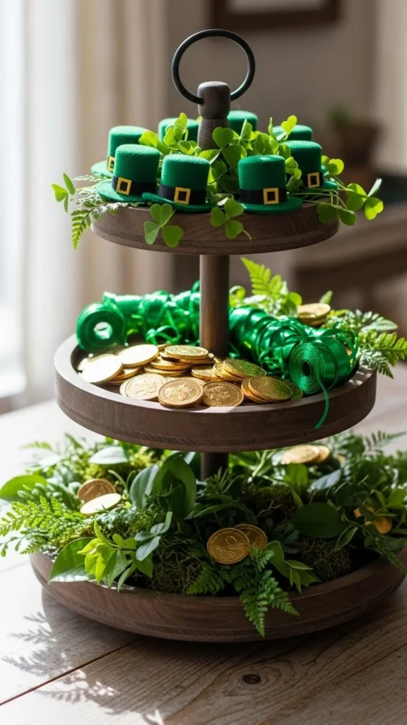Leprechaun Hat Tiered Tray