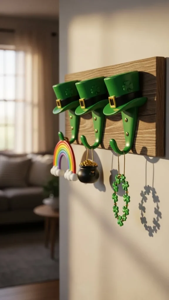 Leprechaun Hat Wall Hooks
