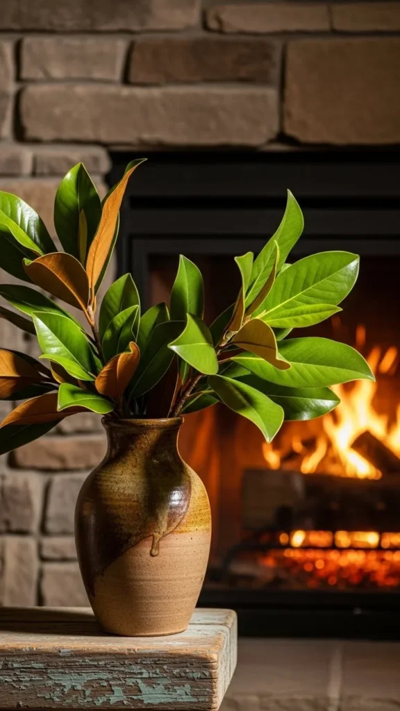 Magnolia Branches for a Southern Feel