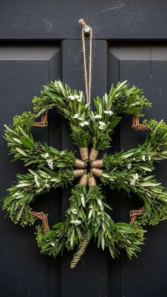 Mini Wreath Clover Cluster