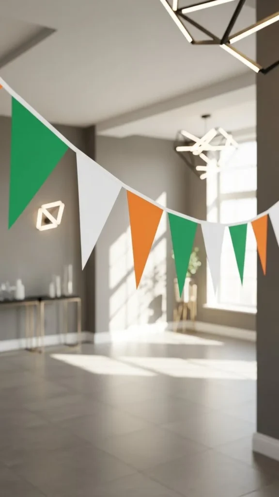 Minimalist Single-Color Flag Lines