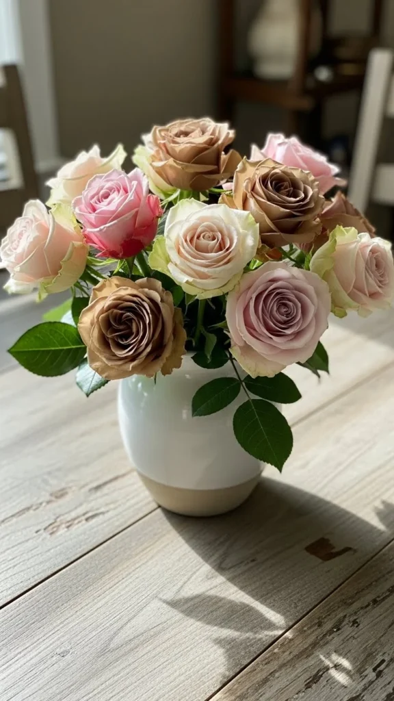 Muted Rose Color Mix