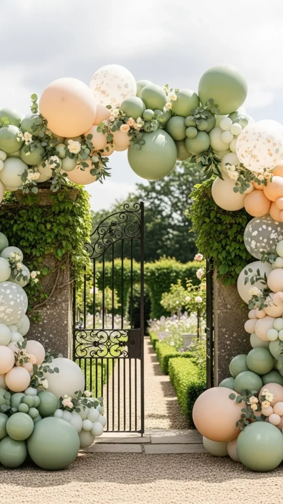 Outdoor Garden Party Arch