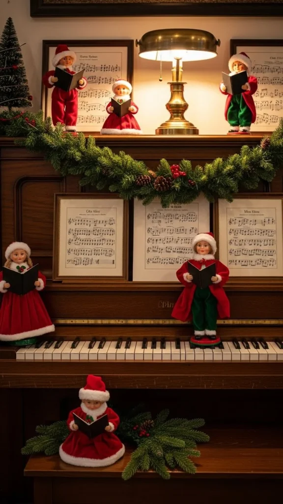 Piano Top Caroler Display