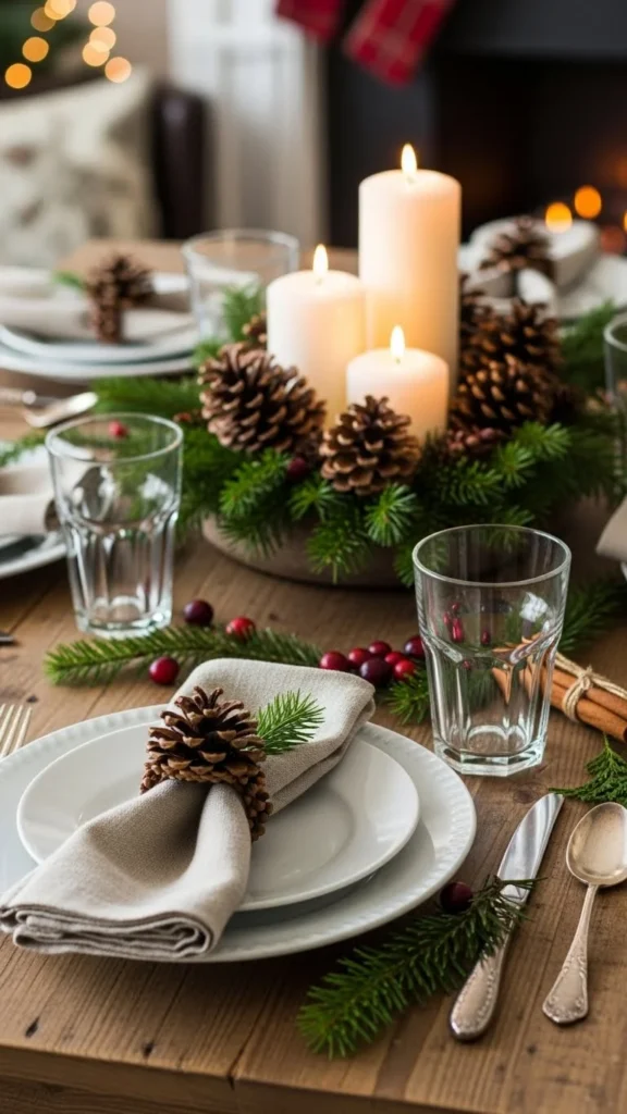 Pinecone Napkin Rings
