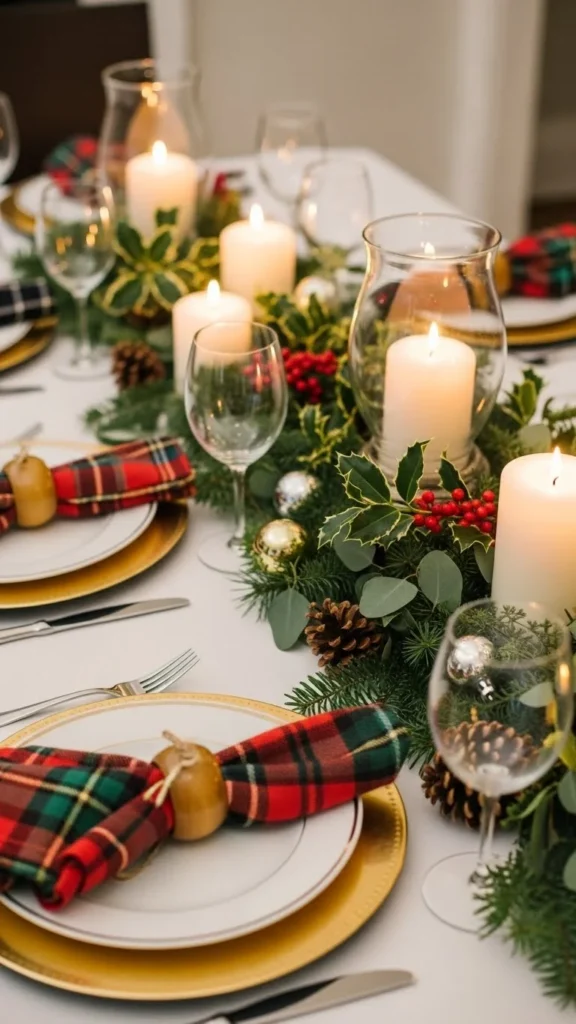 Plaid Napkins for Festive Meals