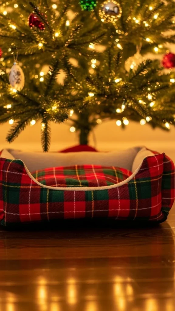 Plaid Pet Beds for a Cute Twist