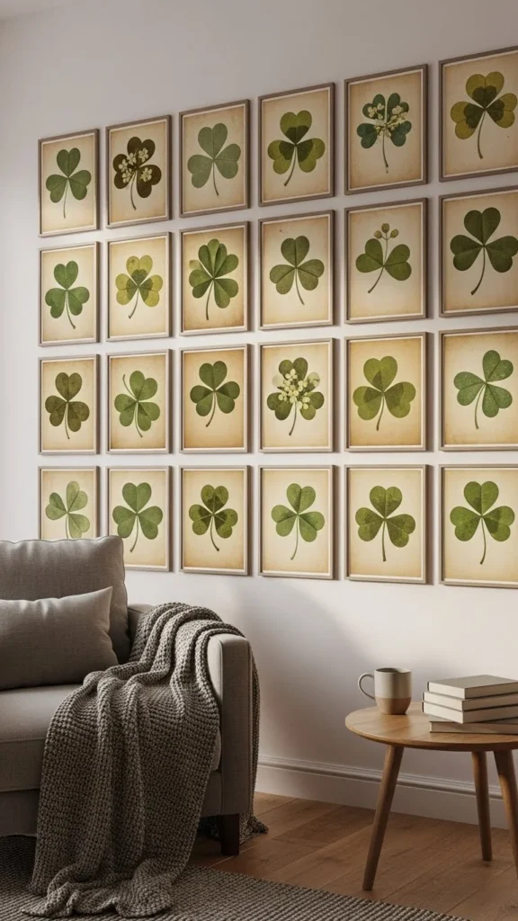 Printable Vintage Shamrock Posters