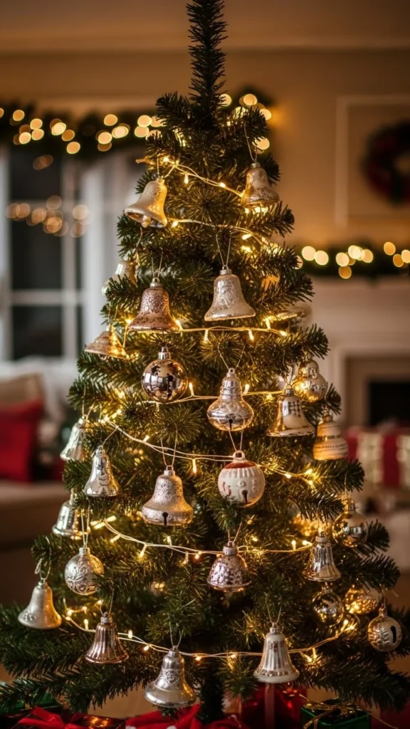 Retro Bell Ornament Focus