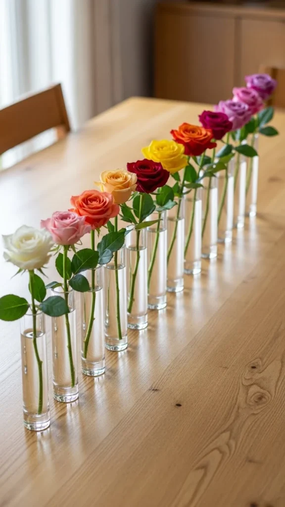Single-Stem Rose Bud Vases