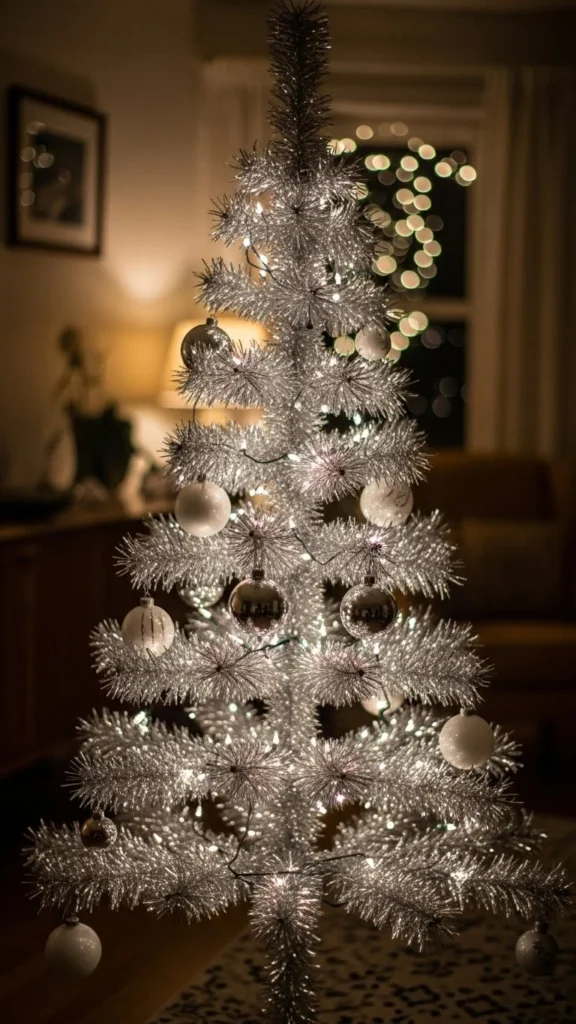 Soft White Light Glow Tree