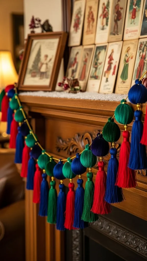 Velvet Tassel Garland