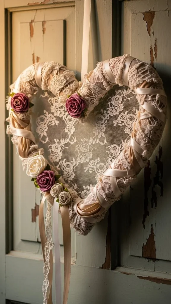 Vintage Lace Heart