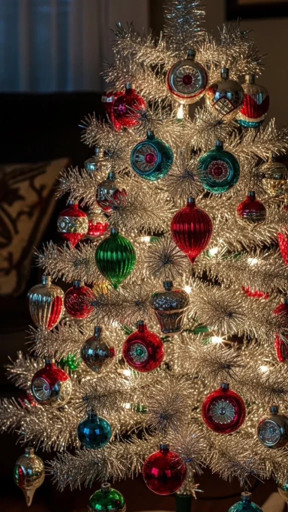 Vintage Shiny Brite Ornament Mix