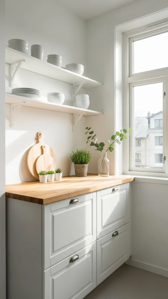 how to decorate a small kitchen
